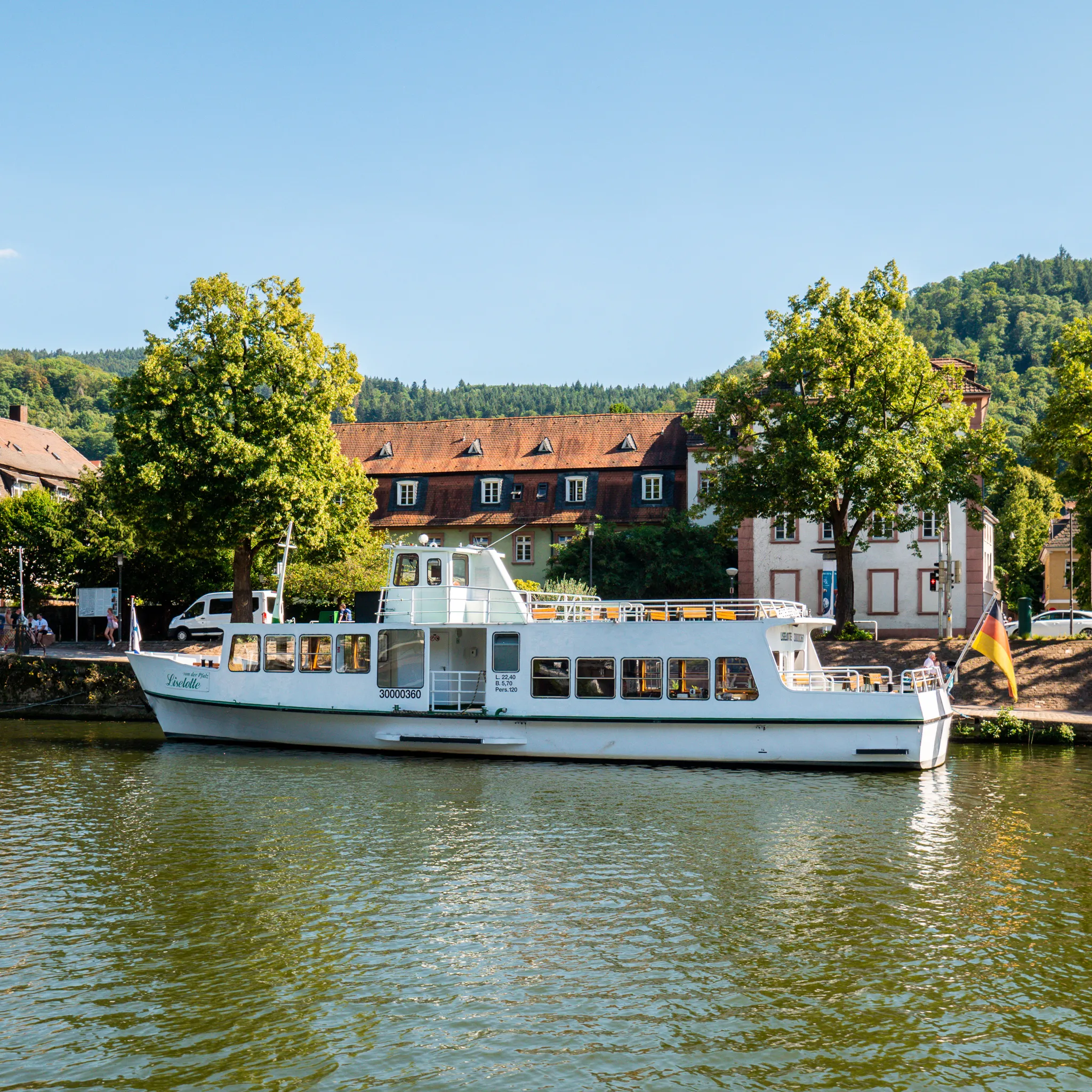 Weisse Flotte Heidelberg — Eindruck