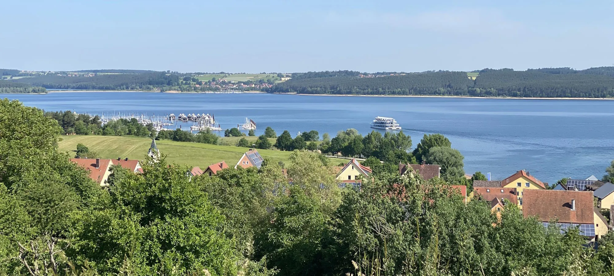 Erlebnisschifffahrt Brombachsee — Eindruck