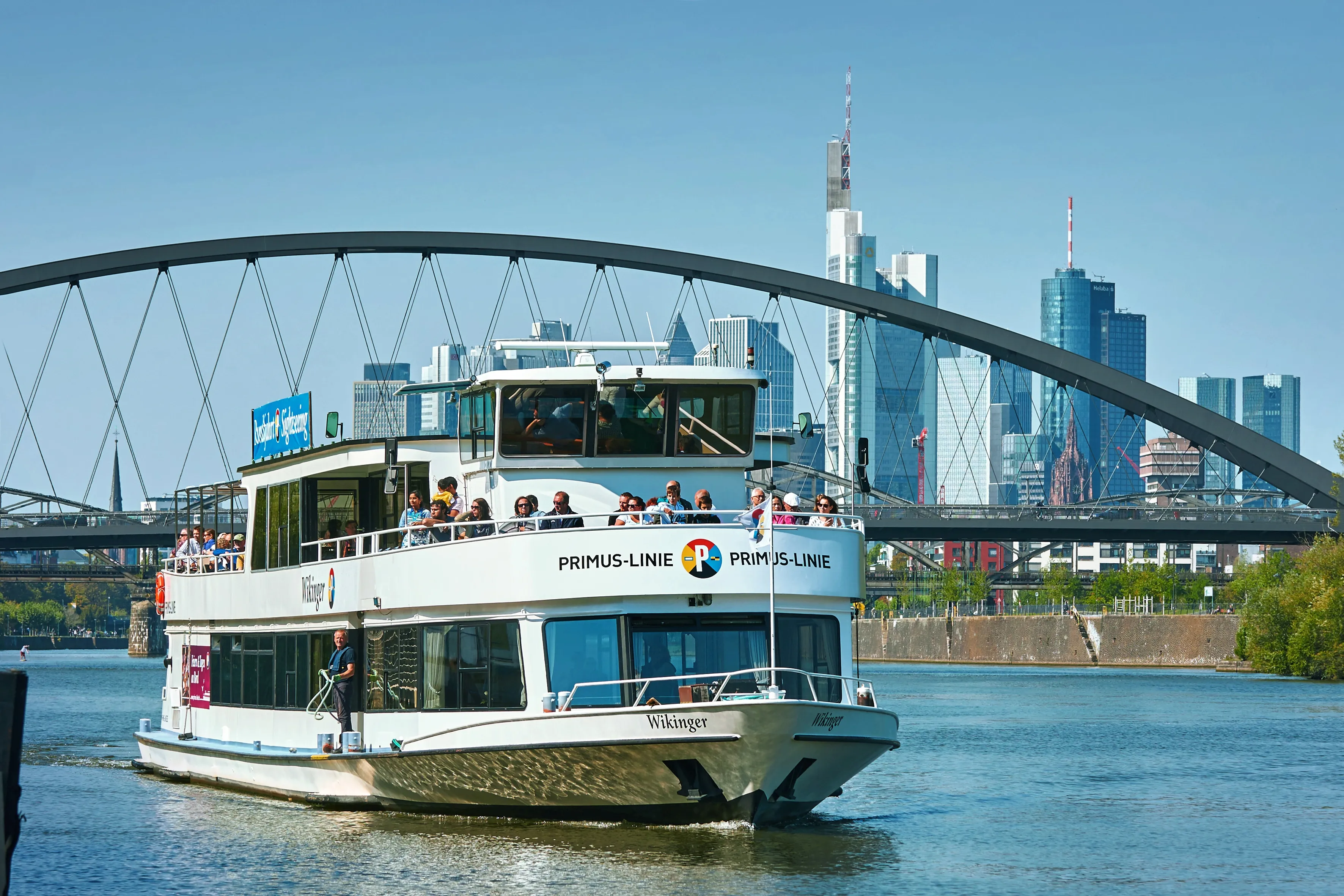 Frankfurter Personenschiffahrt Primus Linie — Eindruck